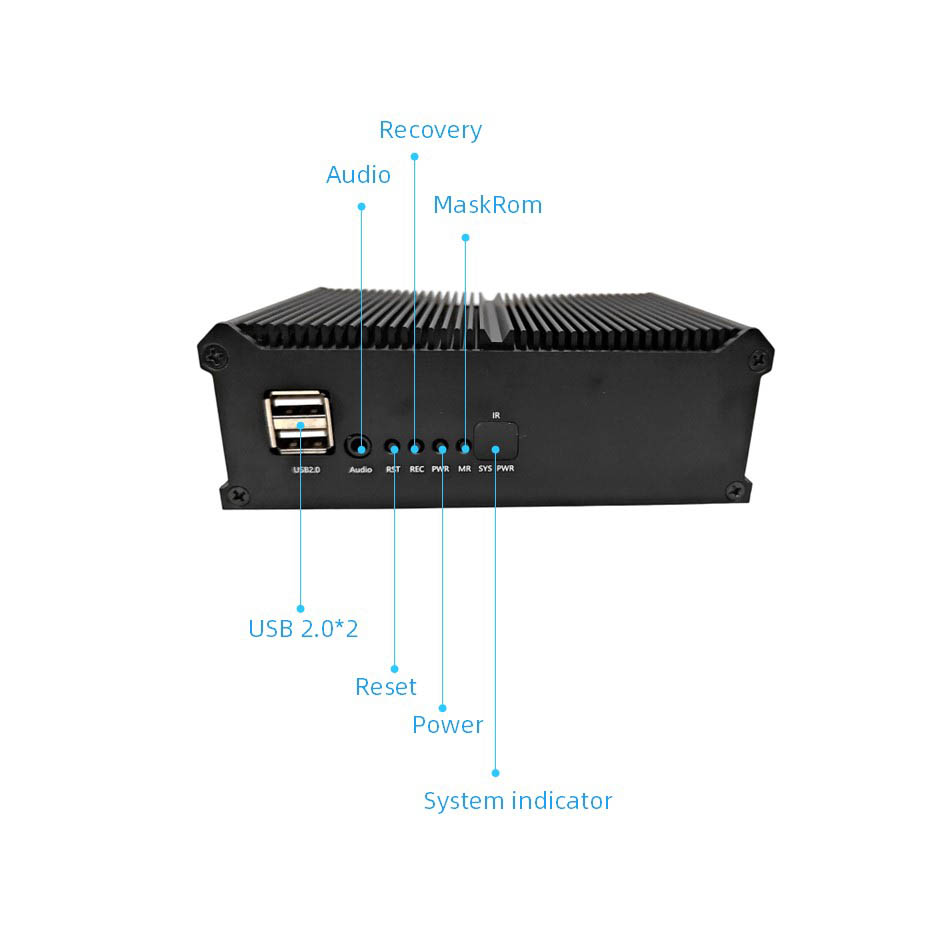 Rockchip RK3588 AI Edge Computing Smart Box